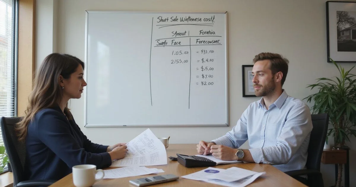 Short sale vs. letting a foreclosure happen: which costs you less